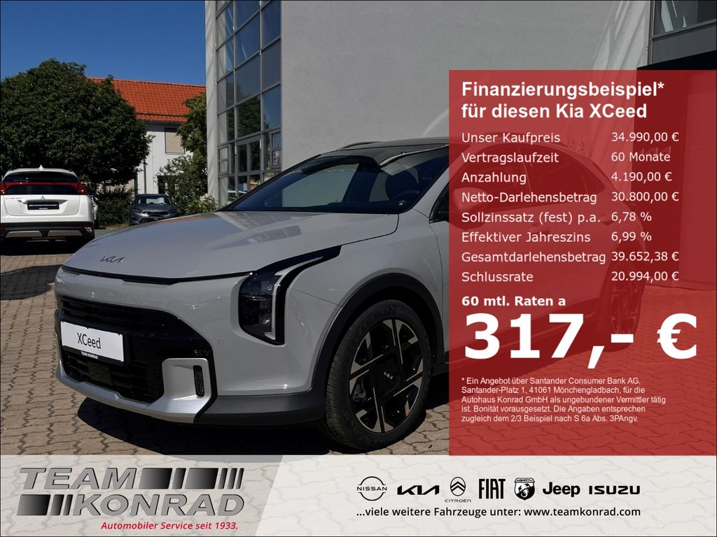 Bild des Angebotes Kia XCeed 1.6T 180 DCT Spirit Sound-, Glasdach,- Sit