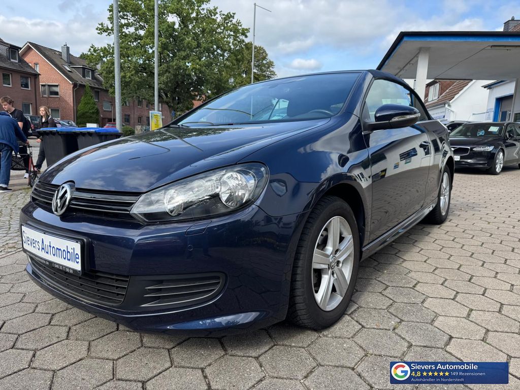 Bild des Angebotes Volkswagen Golf VI Cabriolet DSG orig 25000 km Navi Kamera