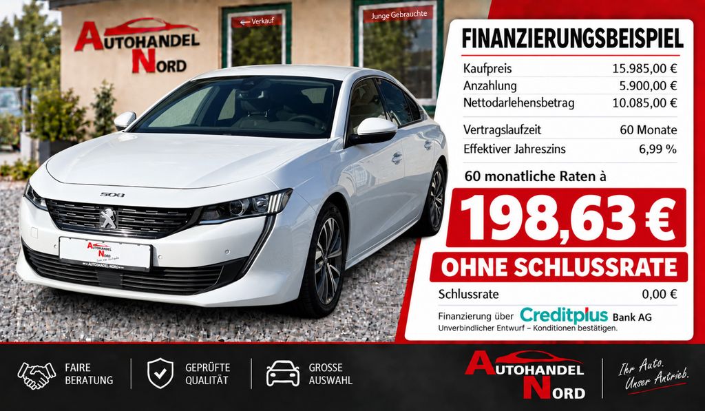 Bild des Angebotes Peugeot 508 Automatik Allure Rückfahrkamera PDC TÜV Neu