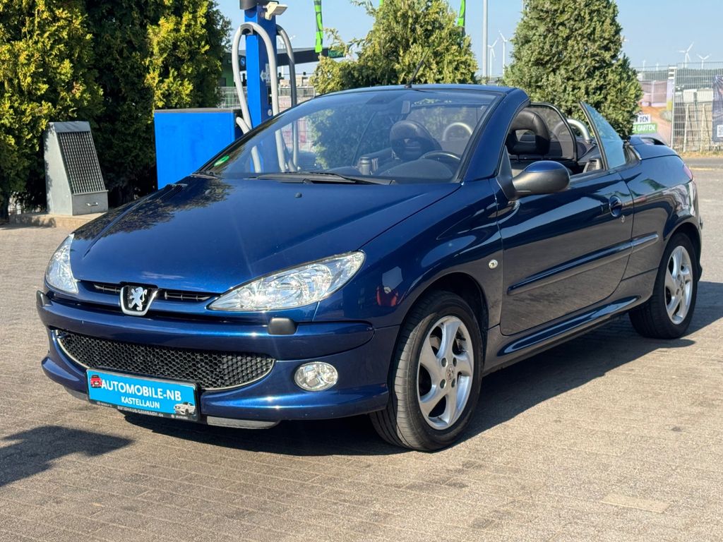 Peugeot 206 Cabriolet Platinum Klima Leder TÜV 08-2027