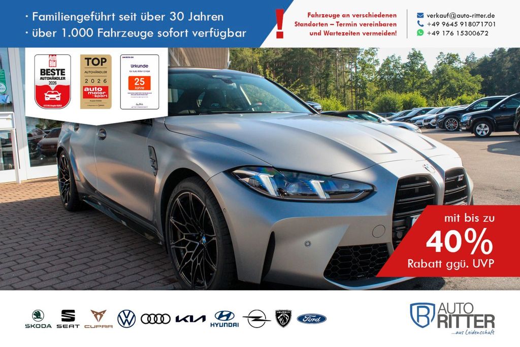 Bild des Angebotes BMW M3 xDrive Competition+Carplay+SHZ+Navi+H&K