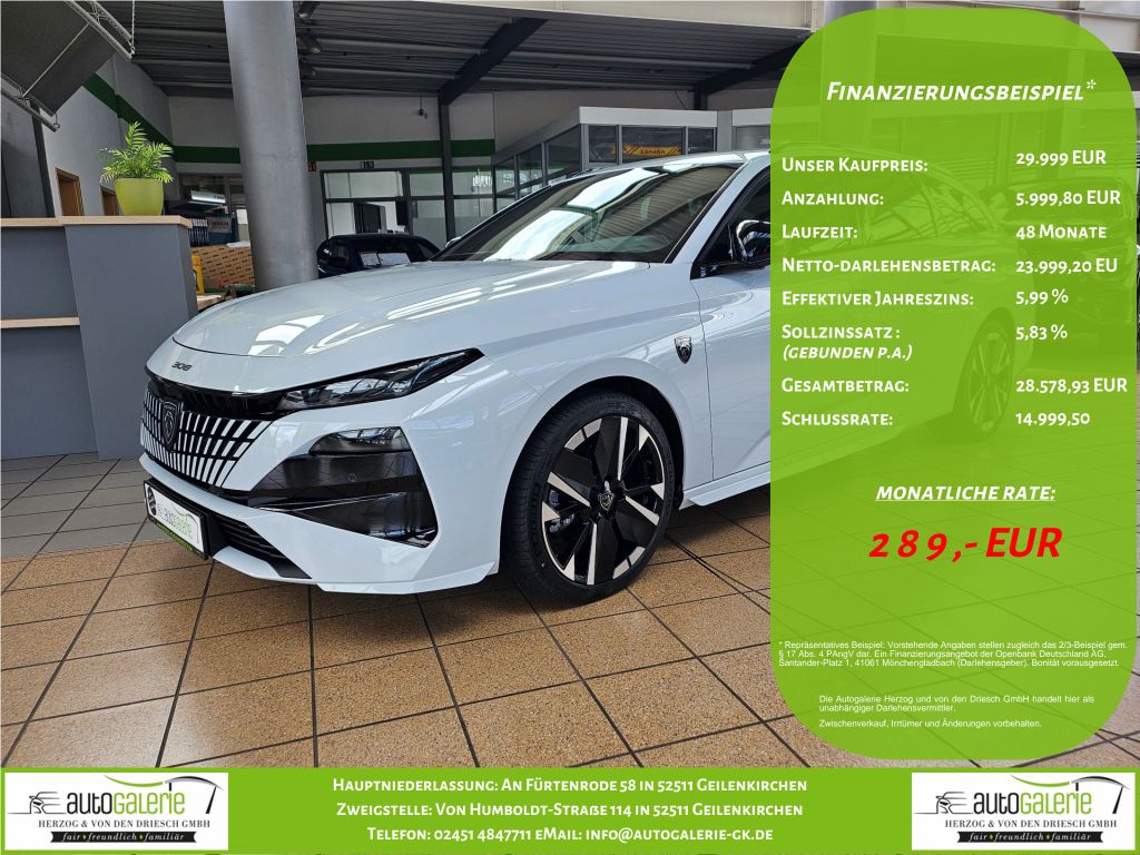 Bild des Angebotes Peugeot 308 SW Hybrid 145e-DSC6 GT EXCLUSIVE