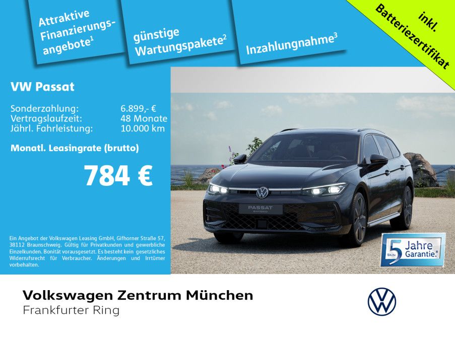 Bild des Angebotes Volkswagen Passat R-Line 1.5 eHybrid AHK Pano IQ.Light IQ.D