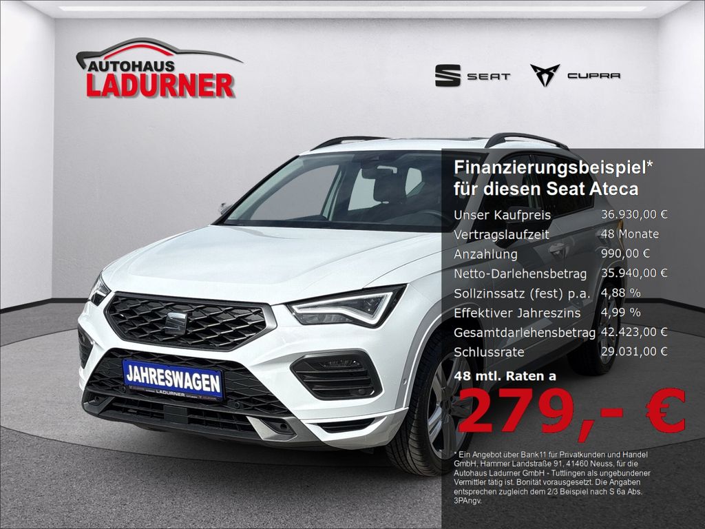 Bild des Angebotes Seat Ateca FR 1.5l TSI DSG *PANO+NAVI+Winter&Business