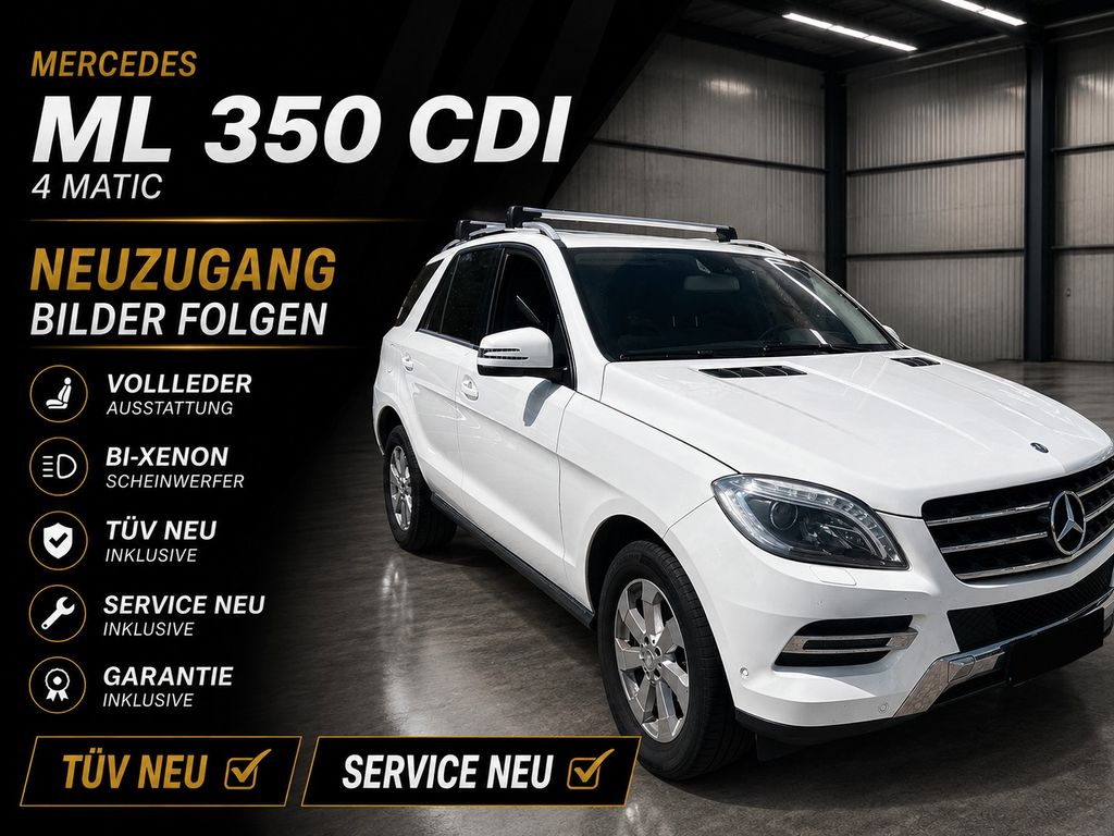 Bild des Angebotes Mercedes-Benz ML 350 CDI,4Matic,SH,Bi-Xenon,Leder,PDC,TÜV NEU