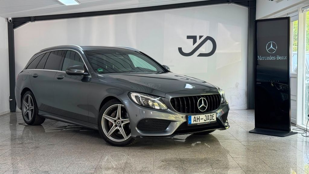 Bild des Angebotes Mercedes-Benz C 200d G-Tronic Plus T AMG Line*Vollleder*Spur.