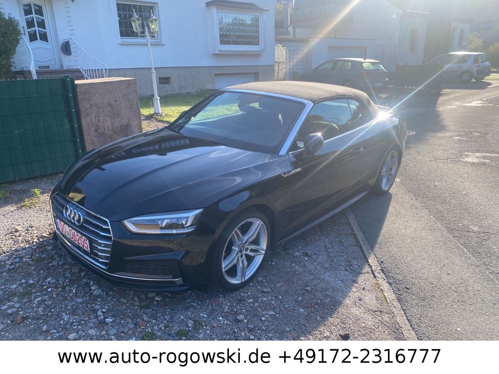 Audi A5 Cabriolet 40 TFSI sport 3 x S line 6 Gang Nav