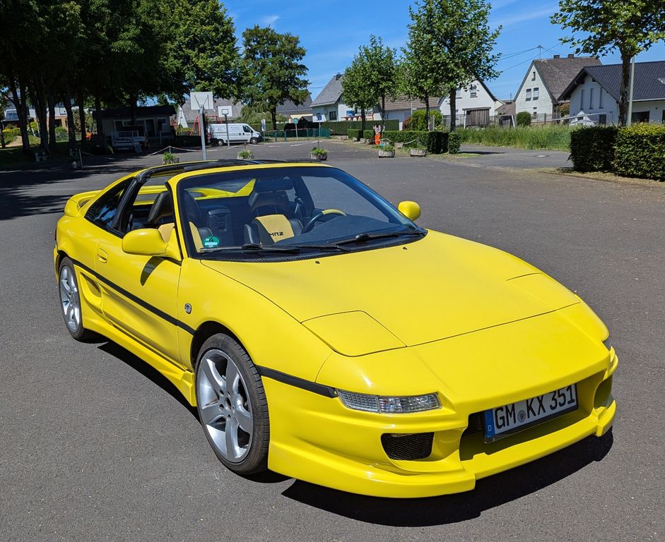 Bild des Angebotes Toyota MR 2 2.0 GTI T-Bar 1993  gelb Topzustand