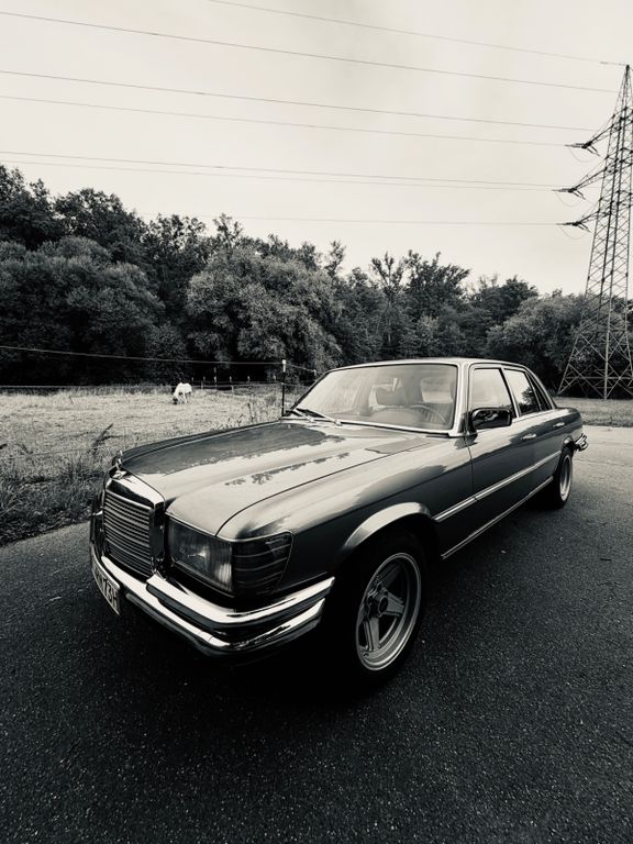 Mercedes-Benz S 280 SE Automatik, Leder grün, Penta Alu , W116