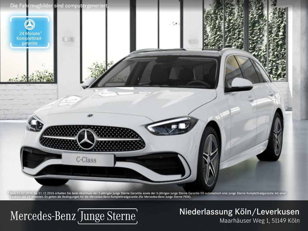 Bild des Angebotes Mercedes-Benz C 180 T AMG Adv.PLUS Pano/AHK/WD/VZ/Totw/Memory