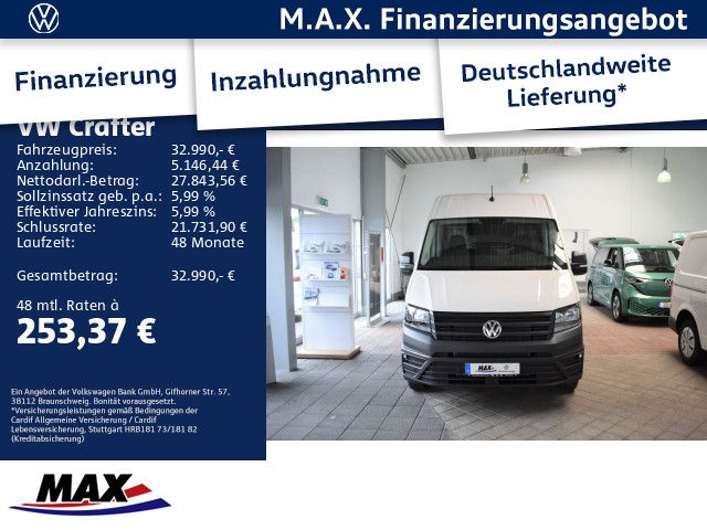 Bild des Angebotes Volkswagen Crafter 35 Kasten HD LR 2.0 TDI 103 kW KLIMA PDC