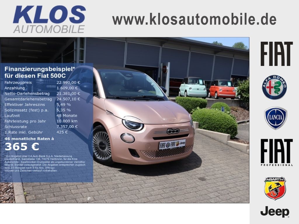 Bild des Angebotes Fiat 500C CABRIO HYBRID ICON 1.0 65 PS MT6 KOMFORT KA
