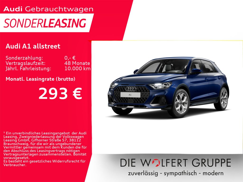 Bild des Angebotes Audi A1 allstreet 30 TFSI S tronic TEMPOMAT*PDC PLUS