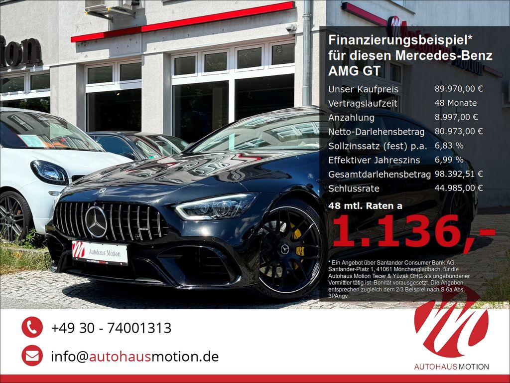 Bild des Angebotes Mercedes-Benz AMG GT 63 S 4M+ GSD 360° MEMORY MASSAGE HUD AIRM