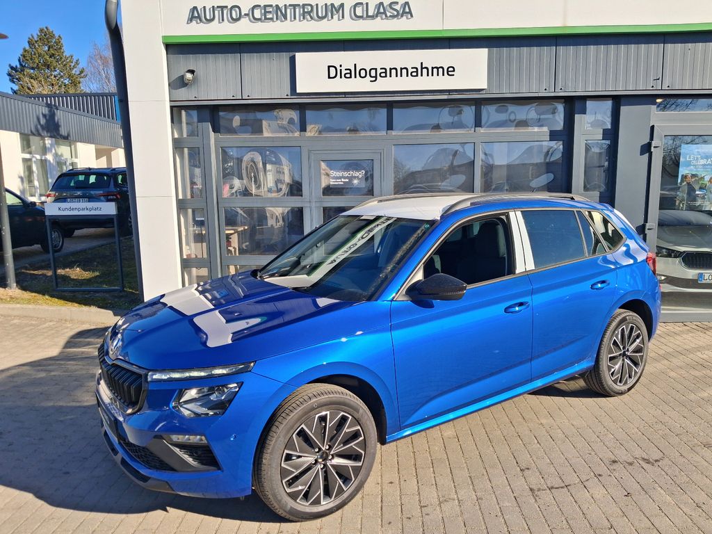 Bild des Angebotes Skoda Kamiq 1.5 TSI DSG AHK Navi Black ACC RFK AKTION