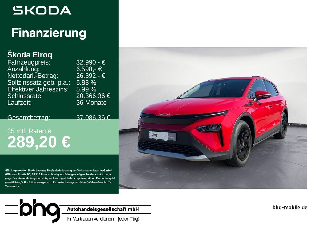 Bild des Angebotes Skoda Elroq 50 AHK Navi pACC Kamera PDC Keyless DAB+