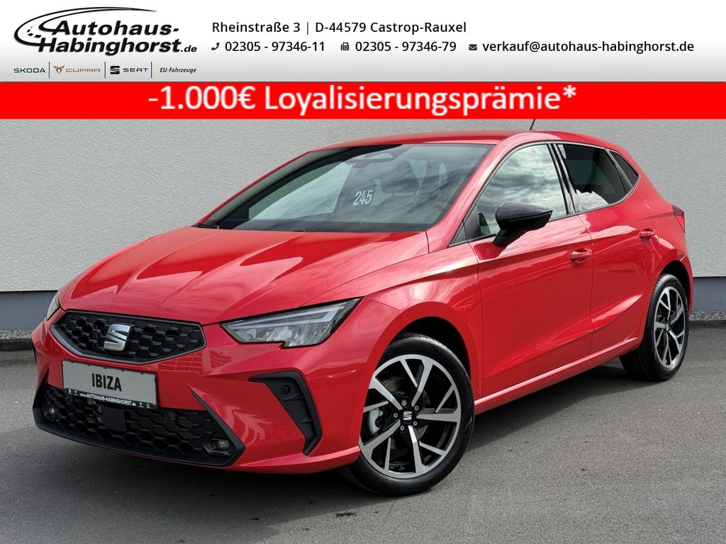 Bild des Angebotes Seat Ibiza FL 1.0 TSI DSG FR ACC LED Navi Kessy SHZ A