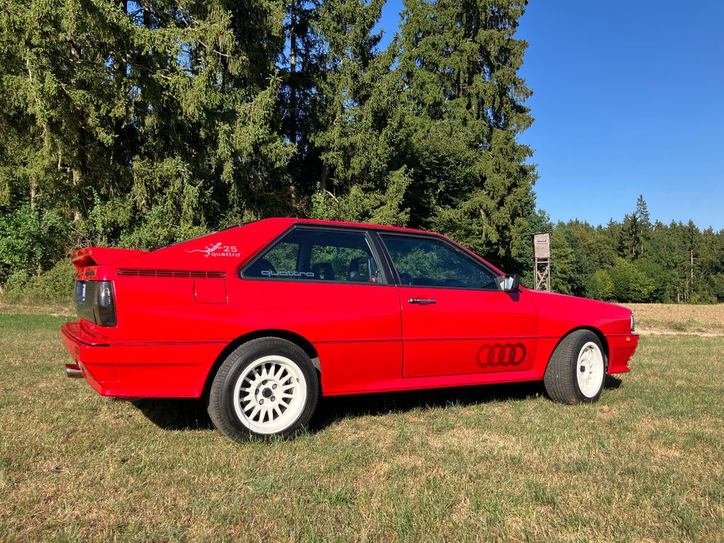 Audi Urquattro 10V - tornadorot - Sportquattrofelgen