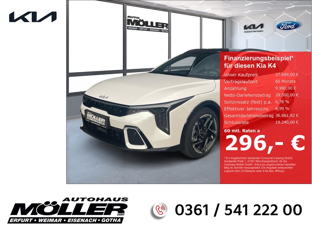 Bild des Angebotes Kia K4 SW GT-Line 1.6T DCT7 P5-P9 Glasadach Drive 36