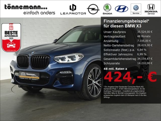 Bild des Angebotes BMW X3 M40i xDRIVE AT+AHK+NAVI+LED-SCHEINWERFER+SITZ