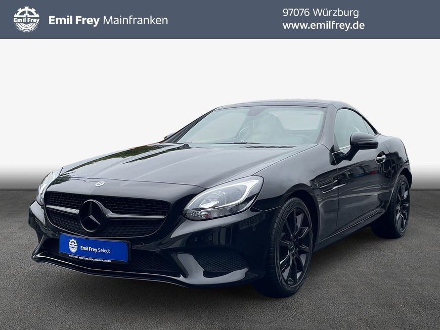 Bild des Angebotes Mercedes-Benz SLC 300 schwarz Leder beige