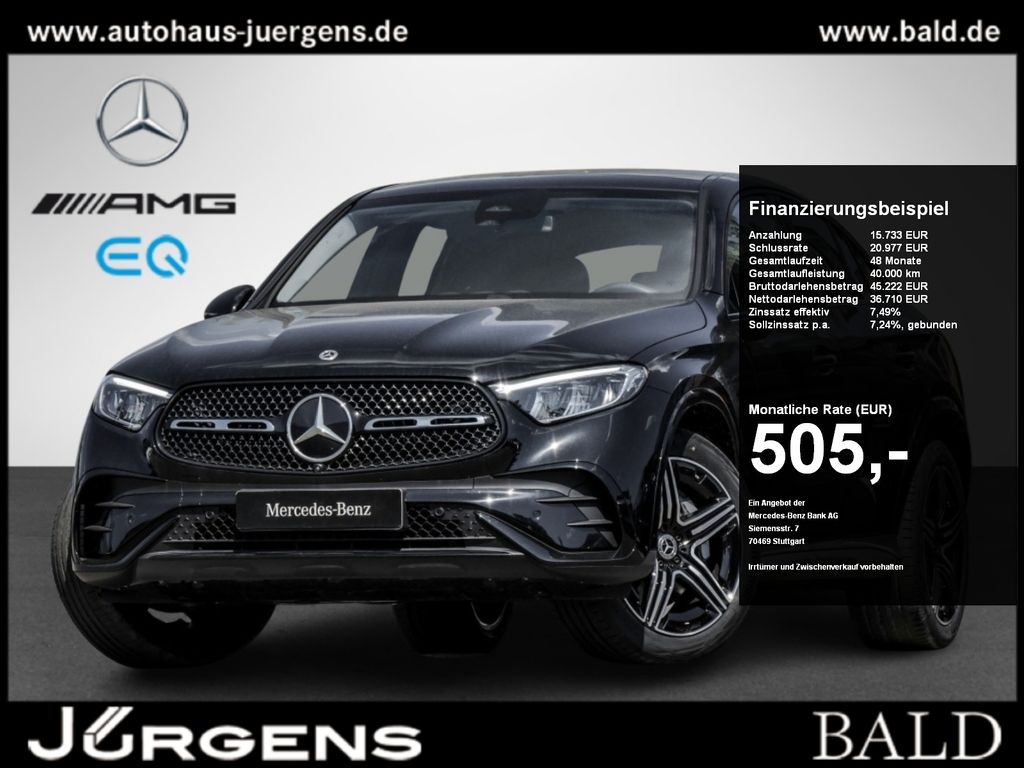 Bild des Angebotes Mercedes-Benz GLC 300 4M Cp AMG-Sport/Pano/AHK/360/Night/Memo