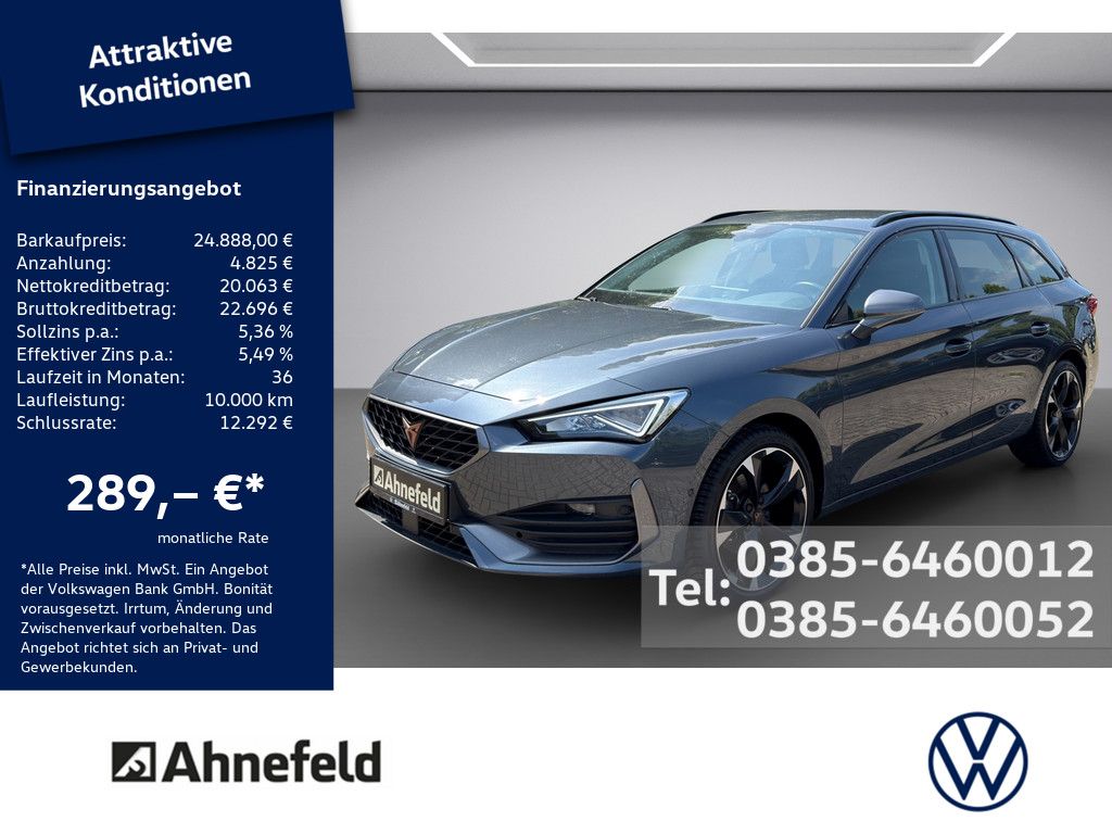 Bild des Angebotes Cupra Leon Sportstourer 1.5 TSI Basis SHZ NAVI ACC LED