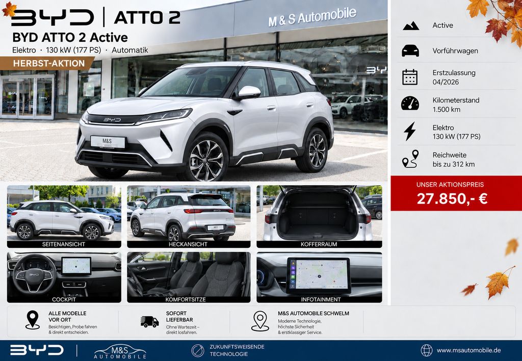 Bild des Angebotes BYD ATTO 2 Active °Vorführwagen°