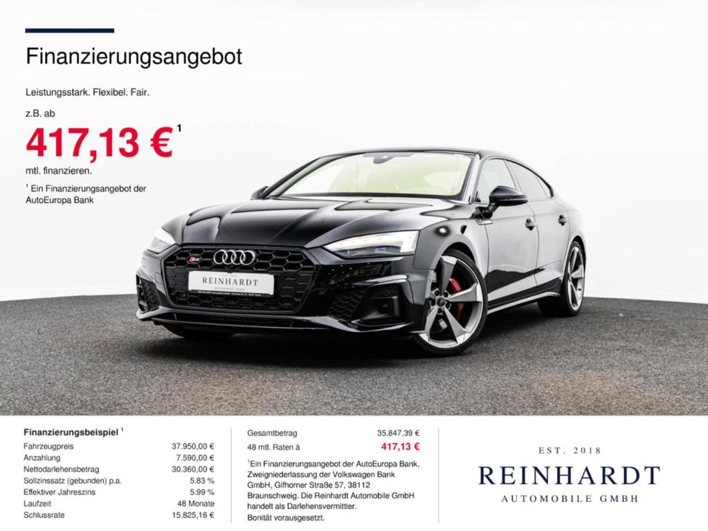 Bild des Angebotes Audi S5 SPORTBACK TDi BLACK LSR/ACC/HuD/PANO/S-SITZE