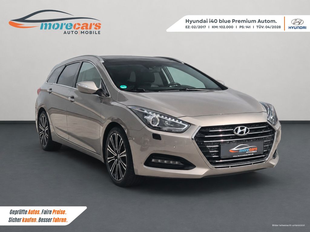 Bild des Angebotes Hyundai i40 cw blue Premium Voll Pano AHK Leder Sitzbel.