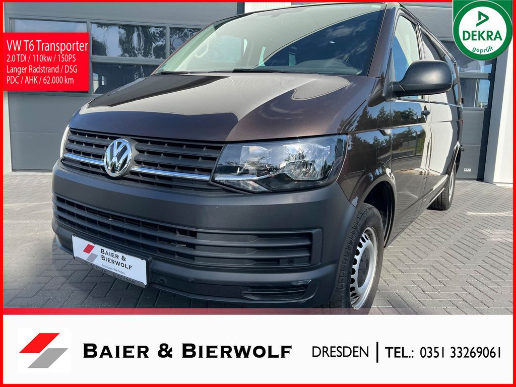 Bild des Angebotes Volkswagen T6 Transporter lang 150PS PDC AHK Sitzh. EURO6