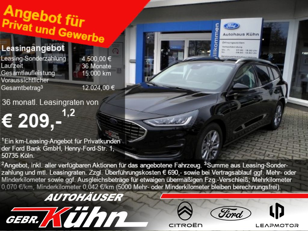 Bild des Angebotes Ford Focus Turnier Hybrid Aut. TITANIUM X - iACC, TW