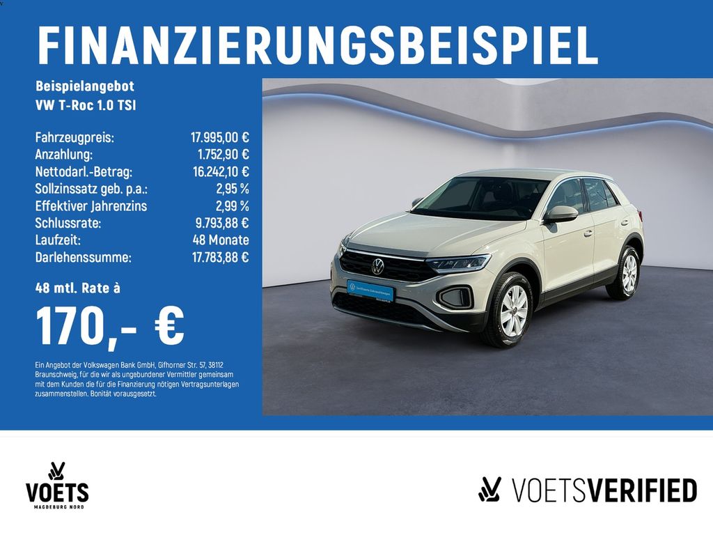 Bild des Angebotes Volkswagen T-Roc 1.0 TSI Basis LED+KLIMA