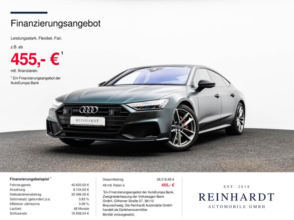 Bild des Angebotes Audi A7 SPORTBACK 55TFSIe 2x S LINE BLACK LSR/S-SITZE