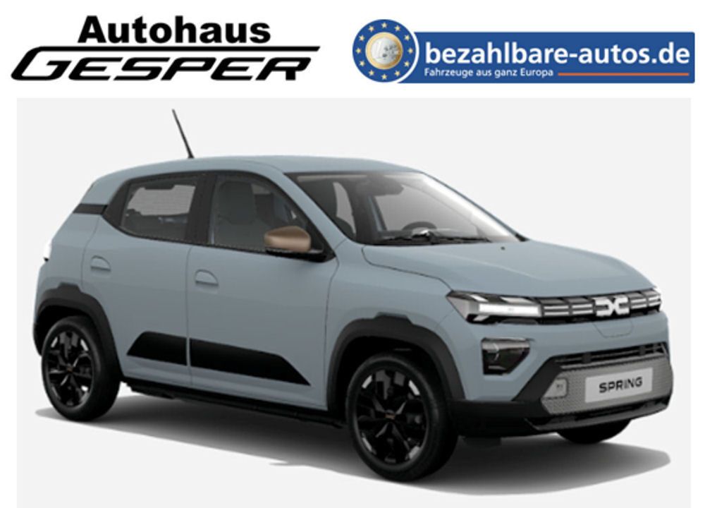 Dacia Spring Extreme electric 100, EZ vor Lieferung