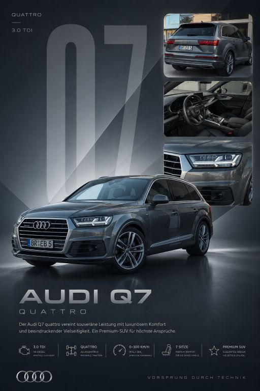Bild des Angebotes Audi Q7 3.0 TDI quattro 3x S Line *7 Sitzer*Ahk*