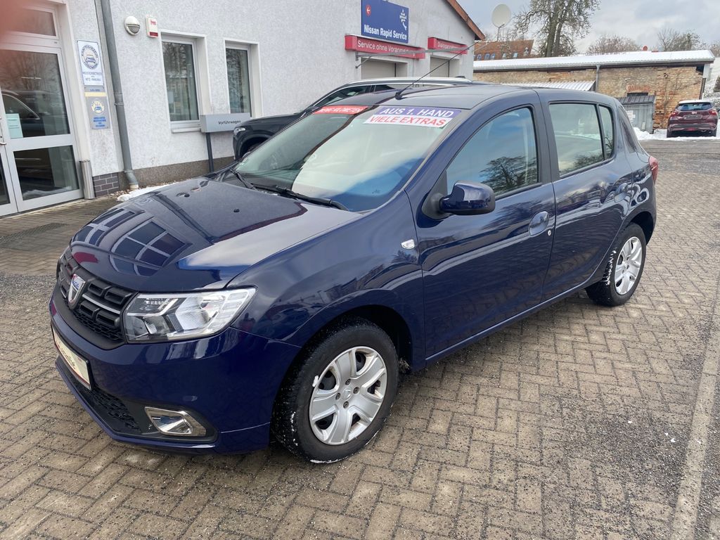 Bild des Angebotes Dacia Sandero II Comfort, 1.Hd.,Klima,AHK,Navi,TÜV1/28