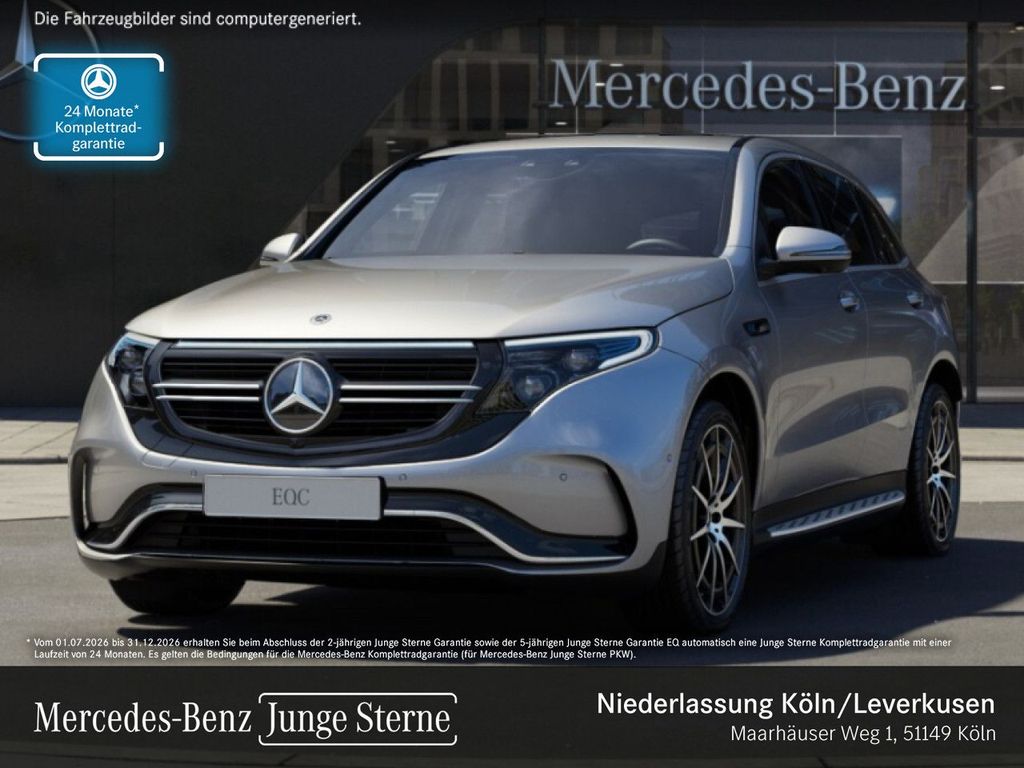 Bild des Angebotes Mercedes-Benz EQC 400 4M AMG/SHD/MBeam/Trittbr/360°/HuD/Distr