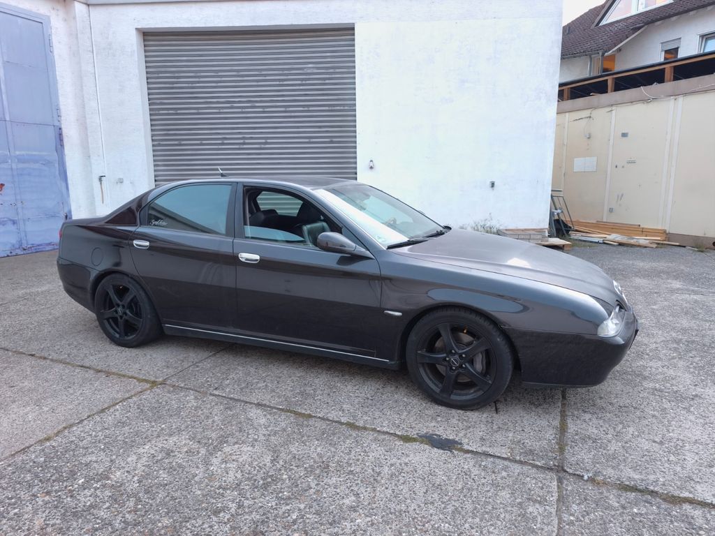 Alfa Romeo 166 2.5 V6 Holzlenkrad Tausch Motorrad Roller