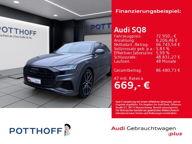 Bild des Angebotes Audi SQ8 Q ADVANCED STDHZG PANO AHK HD-MATRIX B&O HuD