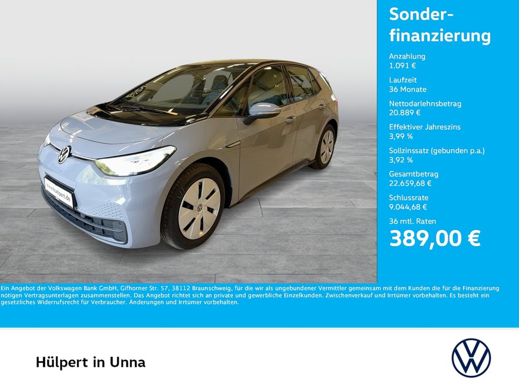 Bild des Angebotes Volkswagen ID.3 Pure Performance NAVI CARPLAY KEYLESS-GO