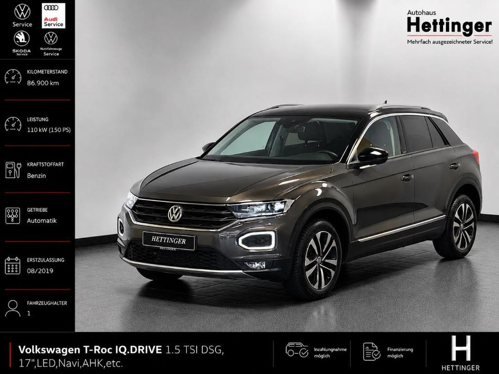 Bild des Angebotes Volkswagen T-Roc IQ.DRIVE 1.5 TSI DSG, 17",LED,Navi,AHK...