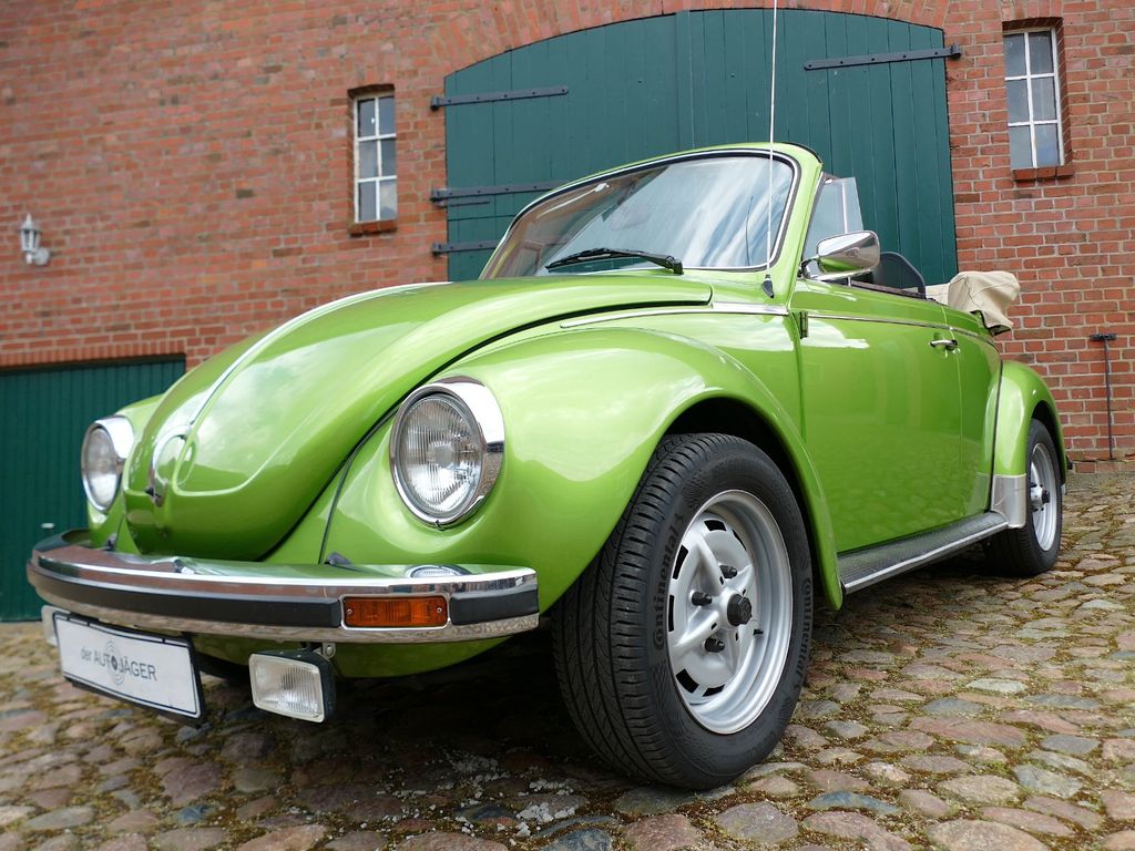 Bild des Angebotes Volkswagen Käfer 1303 Cabriolet in viperngrün metallic!