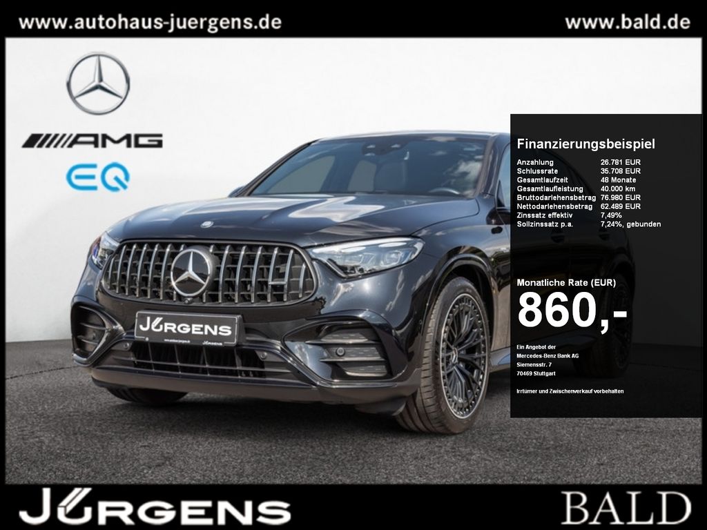 Bild des Angebotes Mercedes-Benz GLC 43 AMG 4M Coupé Pano/Burm/Stdhz/Nappa/21'