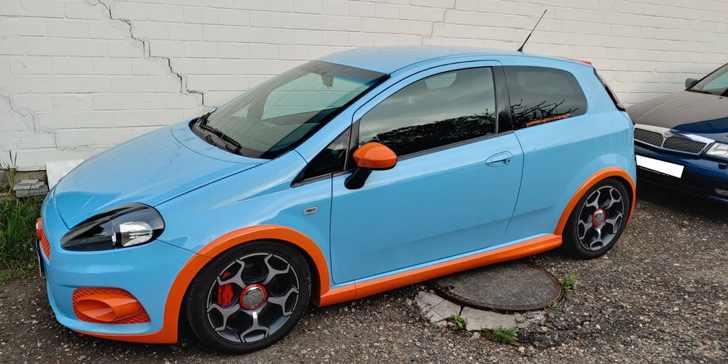 Abarth Grande Punto 1.4 T-Jet 16V - Gulf Edition
