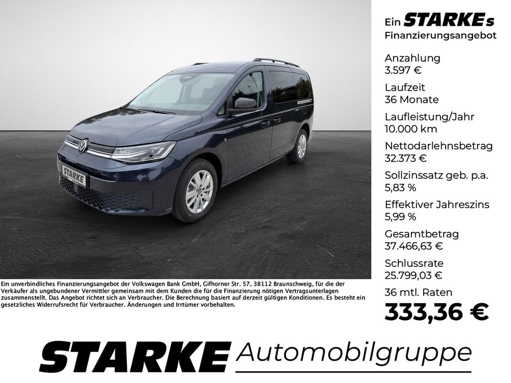 Bild des Angebotes Volkswagen Caddy Maxi Life 1.5 TSI DSG Family AHK Navi LED