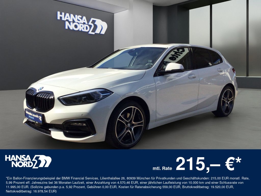 Bild des Angebotes BMW 118i SPORTLINE LED NAVI LEDER PANO SPORTSITZ