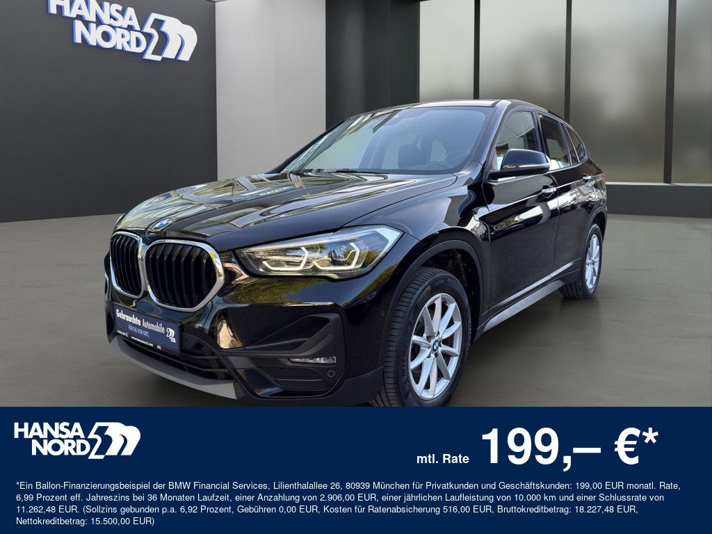 BMW X1 sDrive18d ADVANTAGE LED NAVI PDC SHZ FSE 17"