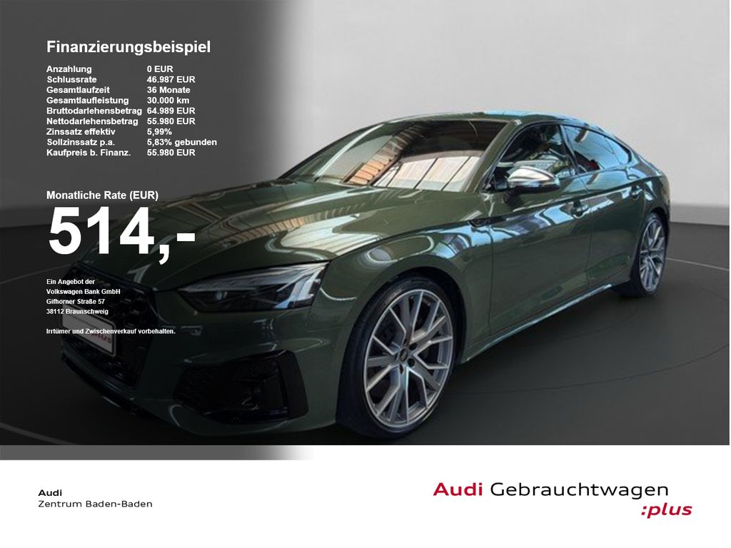 Bild des Angebotes Audi S5 Sportback 3.0 TDI quattro *MATRIX*STHZ*B&O*
