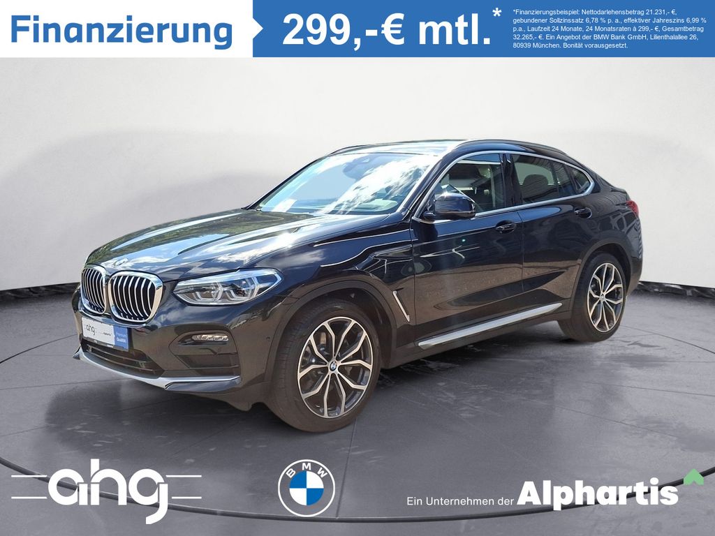 Bild des Angebotes BMW X4 xDrive30i AT xLine AHK Panorama Glasdach Spor